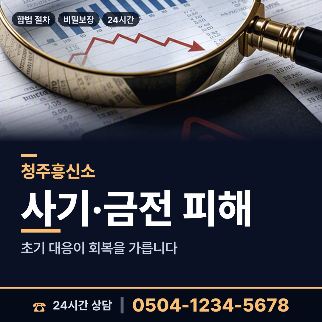 청주 금천동 기업흥신소 상담 안내