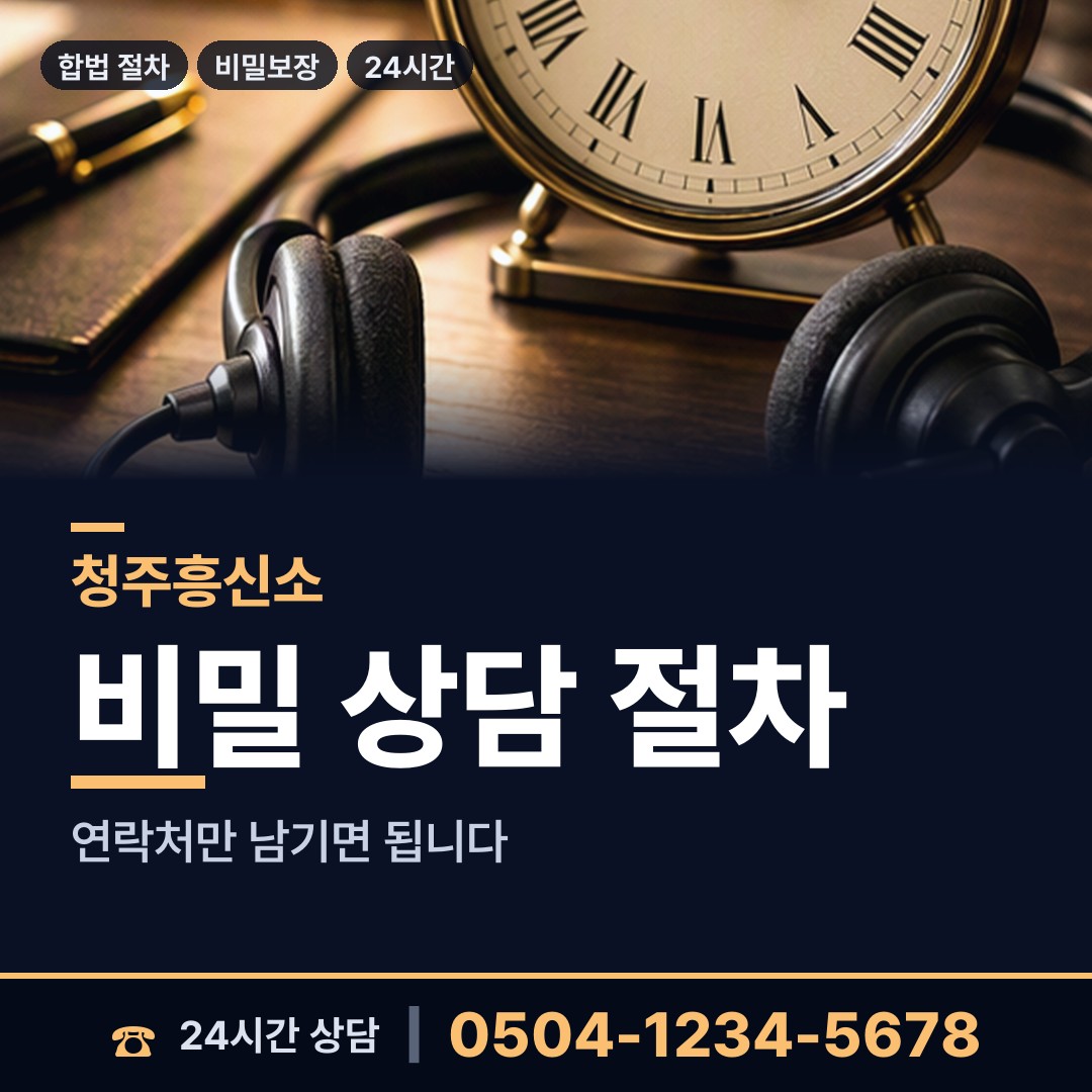 청주 금천동 외도상대신원 상담 안내